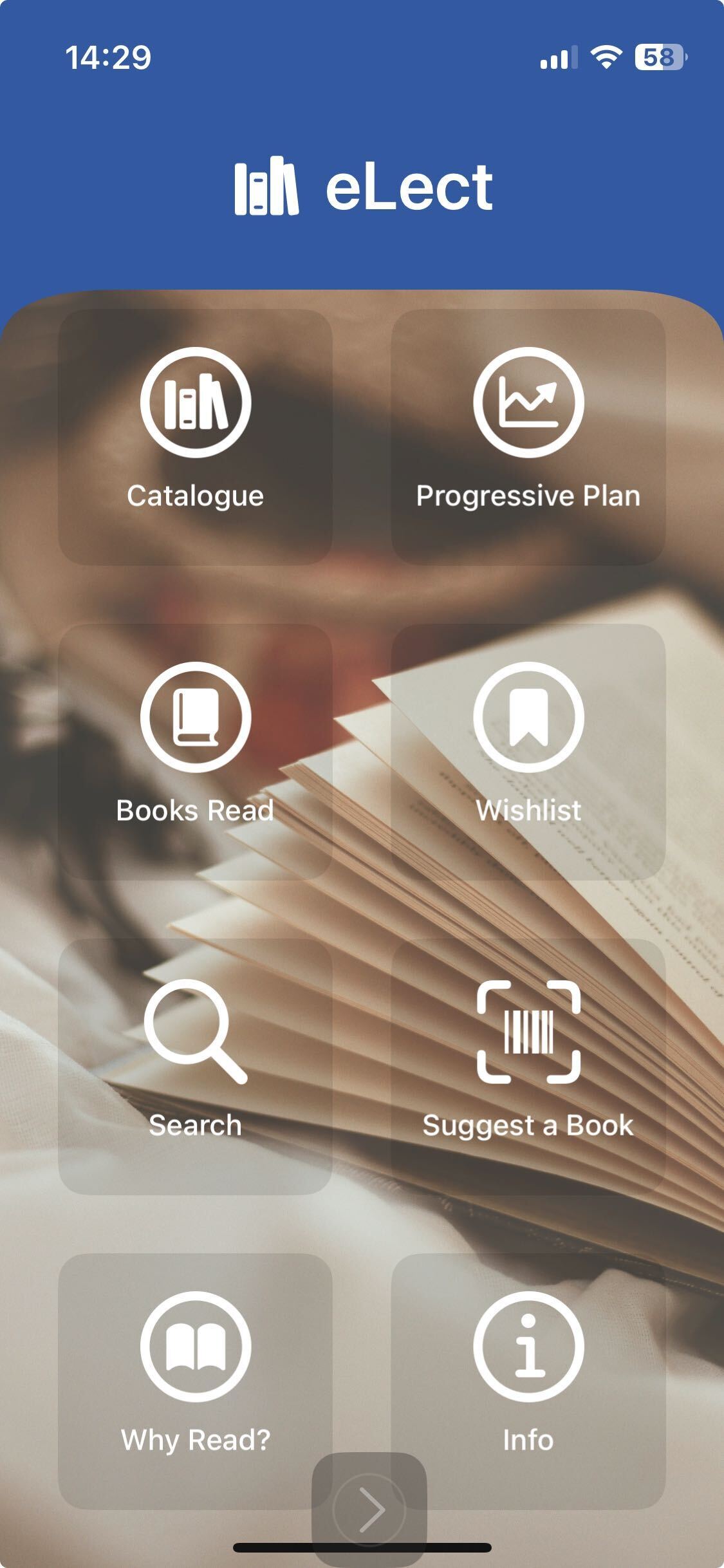 eLect app preview
