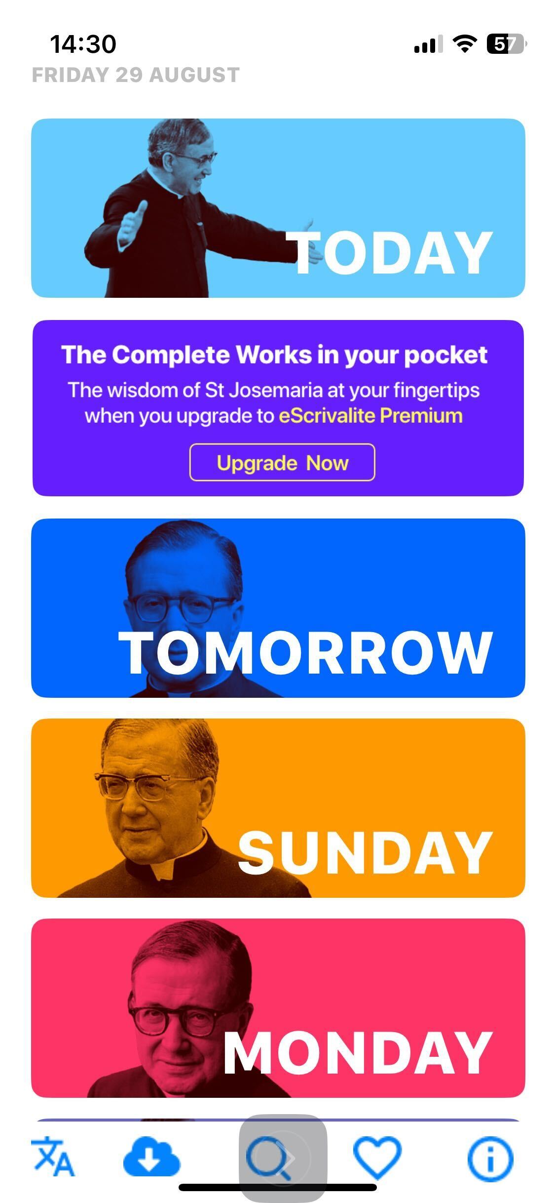 Escrivalite app preview