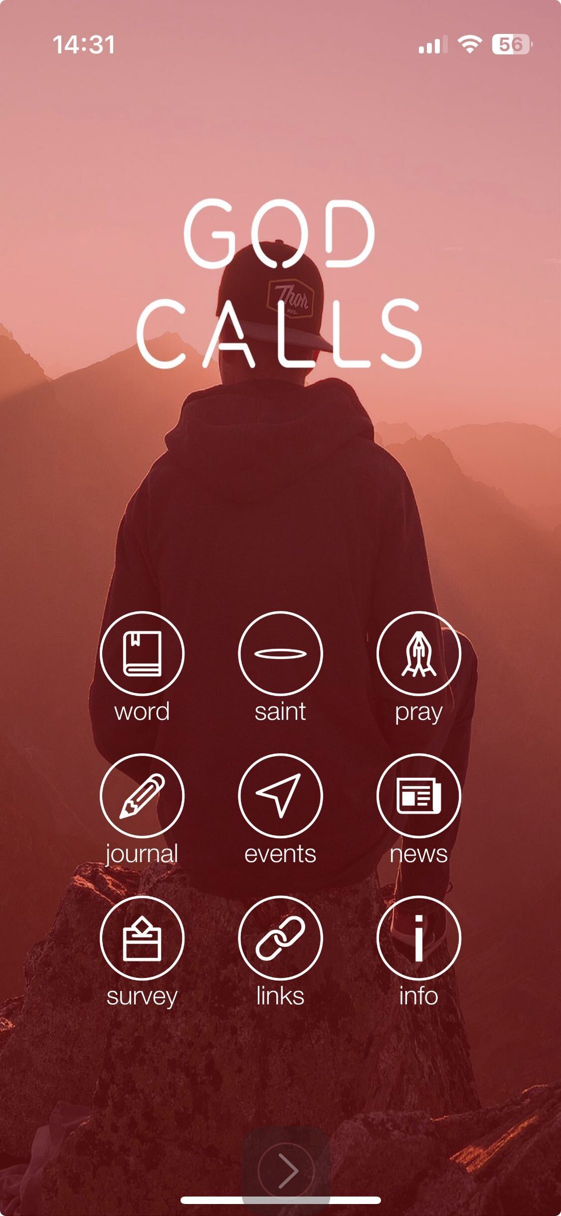 God Calls app preview